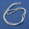 Electroplated Synthetic Non-Magnetic Hematite Beads Strands G-I360-C02-04-2