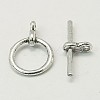 Tibetan Style Toggle Clasps TIBE-AB2035Y-NF-1