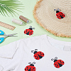 Polyester Embroidery Sew on Cloth Patches PATC-WH0024-009-4