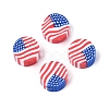 Independence Day Handmade Polymer Clay Beads CLAY-Q253-12B-1