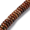 Natural Red Rainbow Jasper Beads Strands G-F743-06A-1