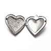 Tarnish Resistant 316 Stainless Steel Locket Pendants X-STAS-P268-08P-3