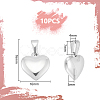 10Pcs 304 Stainless Steel Pendants STAS-UN0053-24-3