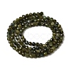 Natural Green Tourmaline Beads Strands G-L653-B03-3mm-3