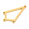 Ion Plating(IP) 304 Stainless Steel Chandelier Component Links STAS-B056-07G-03-2
