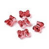Transparent Spray Painted Glass Beads GLAA-I050-11-2
