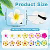 140Pcs 14 Colors EVA Alligator Hair Clips PHAR-DR0001-02-2