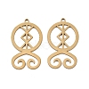 201 Stainless Steel Pendants STAS-I364-16G-1