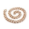 UV Plating ABS Plastic Curb Chains AJEW-JB00965-02-2