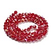 Opaque Glass Beads Stands EGLA-A035-P6mm-B16-2