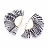 Nylon Tassel Pendants KK-F755-28G-01-NF-2