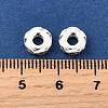 Brass Micro Pave Clear Cubic Zirconia Beads KK-K300-06A-S-3
