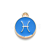 Alloy Enamel Pendants X-ENAM-S124-01A-02H-2