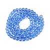 Transparent Glass Beads Strands EGLA-A035-T3mm-D14-2