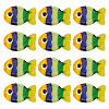 12Pcs Handmade Lampwork Beads LAMP-TA0001-74D-2