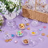 Plastic Round Vending Machine Egg Capsules AJEW-WH0609-530A-4