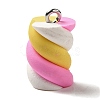 Opaque Resin Imitation Food Pendants FIND-Z006-04A-1
