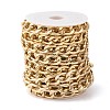 Oval Oxidation Aluminum Curb Chains CHA-K003-08G-1