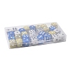 30Pcs 3 Colors Opaque Acrylic Beads MACR-FS0002-30-6