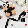 3M Double Sided Star Gold Stamping Flannelette Ribbons for Sewing Craft SRIB-GF0001-55C-4