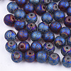 Electroplate Glass Beads LS-EGLA-S178-03C-1