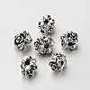 Tibetan Style Alloy Flower Beads TIBEB-O004-54-1