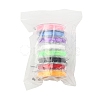 8 Rolls 8 Colors Strong Stretchy Beading Elastic Thread EW-FS0001-02-6