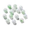 Two Tone Opaque Acrylic Beads LS-SACR-P024-01B-W03-1