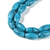 Synthetic Gemstone Dyed Beads Strands G-K362-I12-06-4