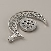 Alloy Hang Snap Base Big Pendants FIND-WH0111-236-2