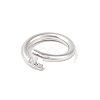 Brass Locking Jump Rings KK-S369-01P-04-1