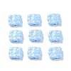 Opaque Acrylic Beads OACR-G016-26G-1