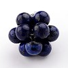 Natural Lapis Lazuli Woven Beads G-JF-6mm-02-1