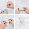 SUPERFINDINGS Rectangle PVC Jewelry Bags AJEW-FH0001-62-3