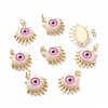 Brass Pendants KK-Z006-01B-2