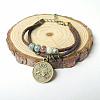 12 Constellations Alloy Charm Bracelets FS-WG9C3CD-05-1
