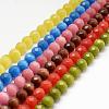 Cat Eye Beads Strands CE-k002-8mm-M-1