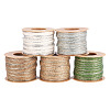 5 Rolls 5 Colors Jute Cords OCOR-TA0001-42-2