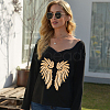 2Pcs 2 Styles Polyester Embroidery Sew on Appliques DIY-CY0001-02A-02-5