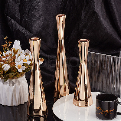 Iron Candlestick Set DIY-WH20002-627G-1