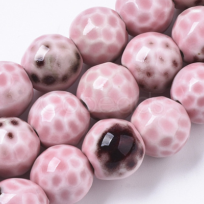 Handmade Porcelain Beads PORC-S498-22K-1