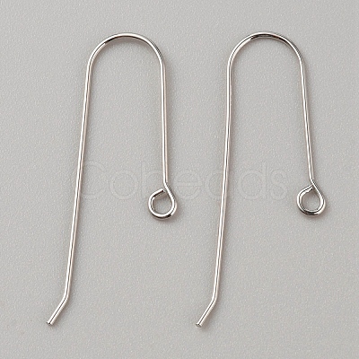 Brass Earring Hooks LS-KK-WH0044-141A-P-1