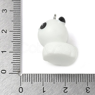 Animal Series Resin Pendants RESI-K203-09D-1