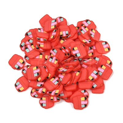Back to School Handmade Polymer Clay Cabochons CLAY-A007-16B-1