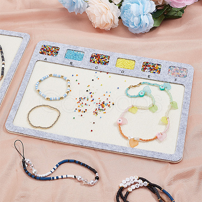 Felt Bead Design Boards TOOL-WH0002-64-1