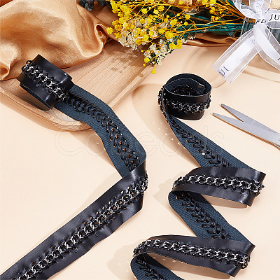 2 Yards Flat PU Imitation Leather Cords OCOR-CL0001-08B-1