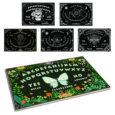 Pendulum Dowsing Divination Board Set DJEW-WH0324-014-1