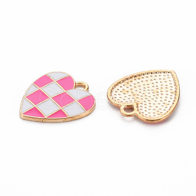 Alloy Enamel Pendants ENAM-S121-176C-RS-1