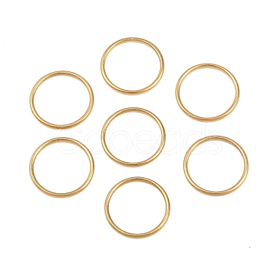 Ion Plating(IP) 304 Stainless Steel Closed Jump Rings STAS-G393-06G-10-1