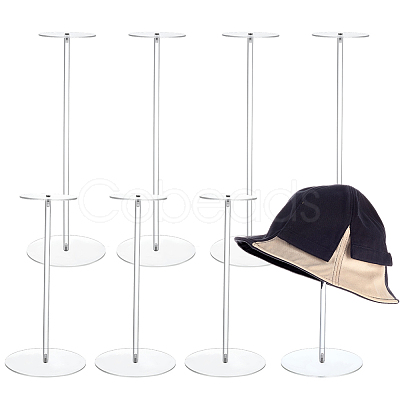 8 Bags 4 Styles Acrylic Storage Hat Racks ODIS-DR0001-08-1